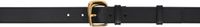 JACQUEMUS Black 'The Ovalo' Belt