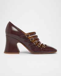 Janis Patent Leather Mary Jane Pumps