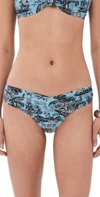 STAUD Emsley Bikini Bottoms SKY TOILE XL