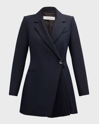 Callen Pleated Blazer Mini Dress