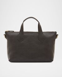 Le Laudi Leather Top-Handle Bag