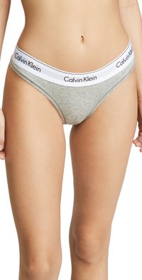 Calvin Klein Underwear Modern Cotton Thong Black M