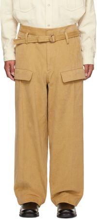 RECTO Pantalon Paddington brun clair