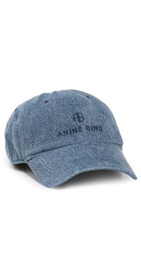 ANINE BING Jeremy Baseball Cap Blue One Size