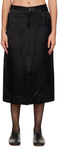 Niccolo Pasqualetti Black Matita Midi Skirt