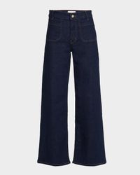 Le Slim Palazzo Modernist Pocket Jeans