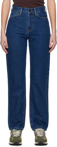 Carhartt Work In Progress Jean Noxon bleu