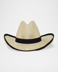 Belle Sinamay Cowboy Hat