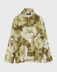 Chinese Imperial Shirt With Chinese Collar (Mid Plus Length)