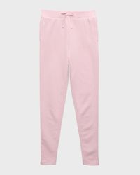 Girl's Pony Embroidered Leggings, Size S-XL