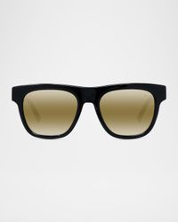 Men's Belvedere 06 Acetate Square Sunglasses
