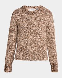 Marled Wool Crewneck Sweater