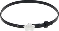 Sandy Liang Black Starry Choker