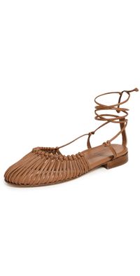 Hereu Mantera Flats Tan 36