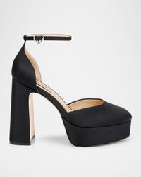 Jayda Ankle-Strap Platform Pumps