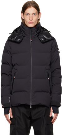 Moncler Grenoble Navy Patch Down Jacket