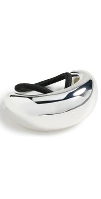 LIÉ STUDIO The Thea Hair Tie Silver One Size