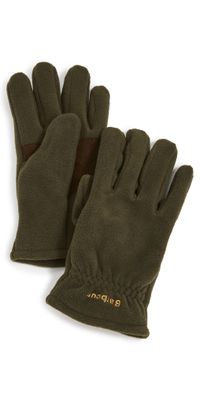 Barbour Coalford Fleece Gloves Olive XL
