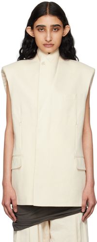 Helmut Lang Off-White Car Vest
