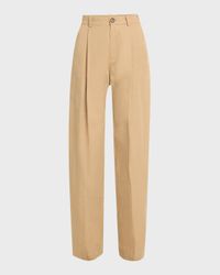 High-Waist Tailored Wide-Leg Pants
