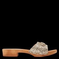 Bosabo - Mules plates à paillettes - Taille 41 - Doré