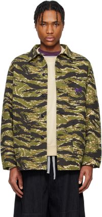 NEEDLES Khaki D.N. Coverall Jacket