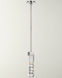 Discv Argentino 19" Faceted Pendant By Thomas O'Brien