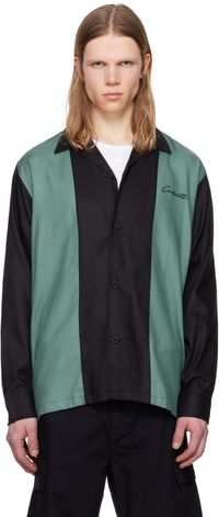 Carhartt Work In Progress Black & Green Delaney Shirt
