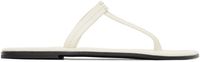 TOTEME Off-White 'The T-Strap' Sandals