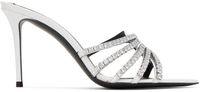 Giuseppe Zanotti White Intriigo Heeled Sandals