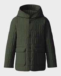 Kid's Spencer Light Down Vertically Quilted Jacket, Size 2-6