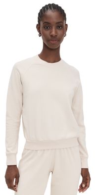perfectwhitetee Palmer Beach Fleece Long Sleeve Sugar S