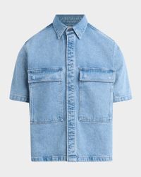 Men's Utility Denim Shirt