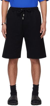 Off-White Black Cornely Diags Shorts