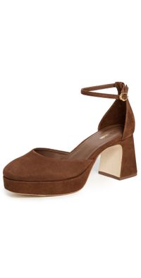 Larroudé Ari Verona Low Pumps Burnt Umber 6.5
