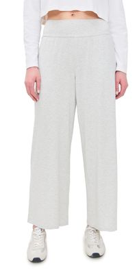 Sweaty Betty Modal Wide Leg Pants Light Grey Marl XL