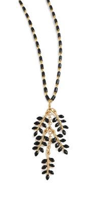 Isabel Marant Long Necklace Black One Size