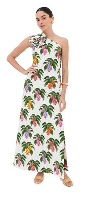 Borgo de Nor Lani Maxi Dress Magnifica/White 12
