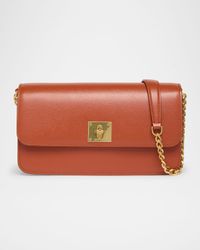 Gioia Flap Leather Shoulder Bag
