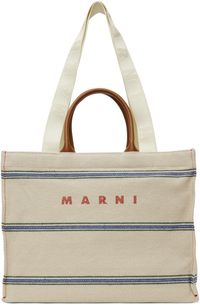Marni Off-White Medium Tote
