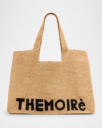 Morea Raffia Vegan Fabric Shoulder Bag