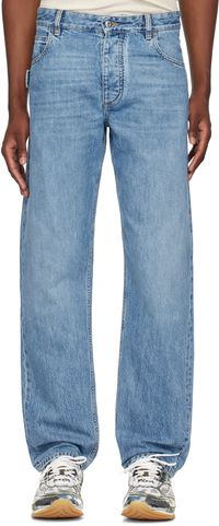 Bottega Veneta Jean droit bleu