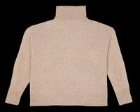 Gina Tricot - Pull oversize col montant - Taille 2XL - Beige