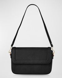 Margot Flap Leather Shoulder Bag