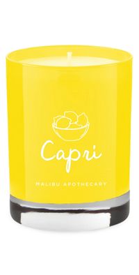 Malibu Apothecary Capri Yellow Candle No Color One Size