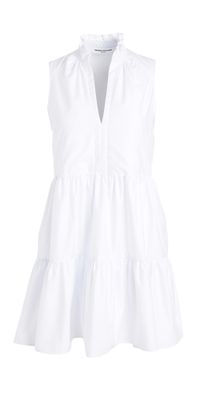Amanda Uprichard Sleeveless Saffron Dress White L