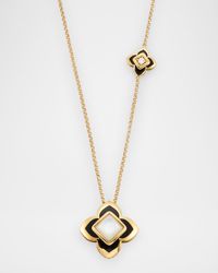 18K Diamond and Mother of Pearl Palazzo Carnevale Necklace