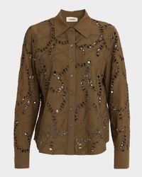 Ellery Eyelet Blouse