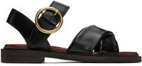 See by Chloé Black Lyna Sandals