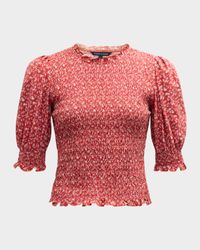 Langston Smocked Top